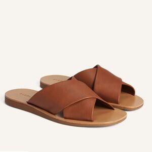 Everlane The Day Crossover Women's Pale Pink Sandals